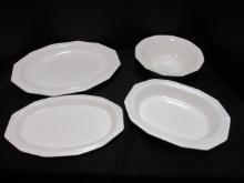 Pfaltzgraff Two Platters and Two Bowls.