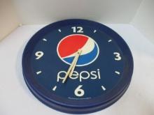 Pepsi Impact International Battery Wall Clock.