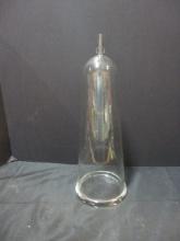 Clear Tall Glass Funnel/Cloche.
