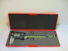 Mitutoyo Digital Caliper, 0-6'', 0-150mm Range.  Stainless Steel. In Case.