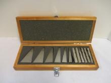 Twelve Piece Angle Block Precision Tool Set in Box.