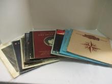 Twelve Vintage Jimmy Buffet and Linda Ronstadt Albums.