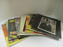 Thirteen Vintage Chuck Berry Albums.