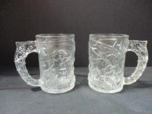 Pair of Batman Forever McDonald's Mugs.