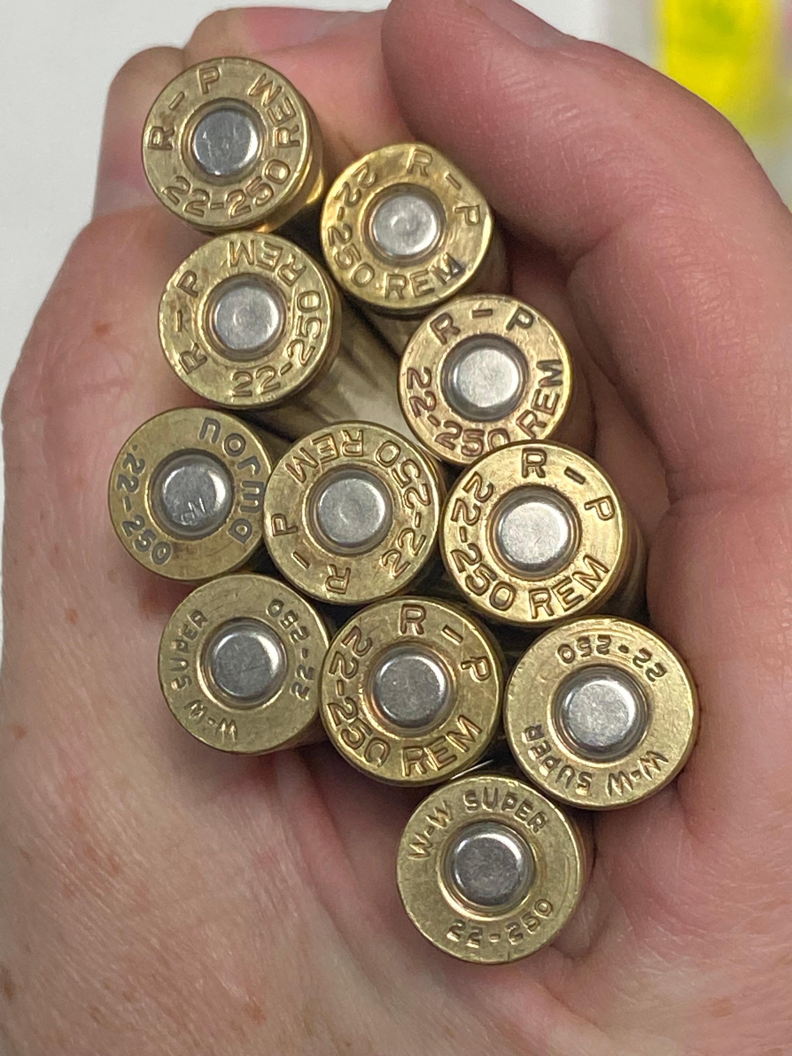 23rds. of .22-250 REM. Factory Ammunition