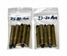 10rds. of .25-20 Factory Ammunition 