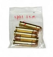 5rds. of .401 SLR (Self-Loading Rifle) Factory Ammunition 