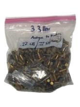 3.3 Lbs. of Collectible & Vintage .22 CB and .22 SH Factory Ammunition
