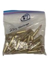 37rds. of .250 SAVAGE / .25 HP Factory Ammunition