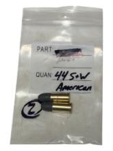 2rds. of Rare .44 S&W AMERICAN REM-UMC & Peters Factory Ammunition