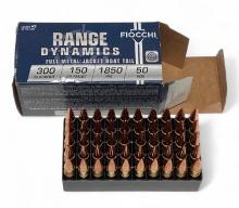 NIB 50rds. of .300 AAC BLACKOUT 150gr. FMJ-BT Fiocchi Range Dynamics Ammunition