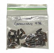 223- 32rds. of German WWII 9MM Factory Ammunition