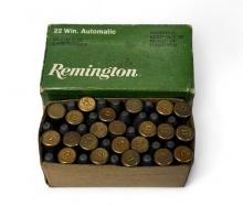 NIB Vintage Rare 43rds. of .22 WIN. AUTO Remington Ammunition