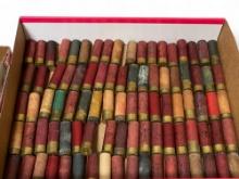 90ct. of 12 GA. Collectible Paper Shotgun Shell Factory Ammunition