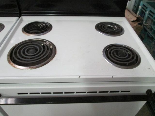 Kenmore White Coil Eye Electric Stove