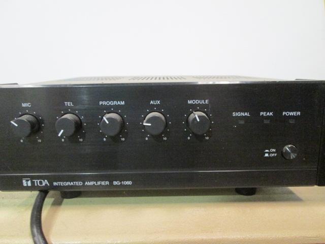TOA BG-1060 Integrated Amplifier