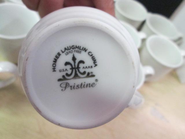 Two Dozen Homer Laughlin "Pristine" China Cups
