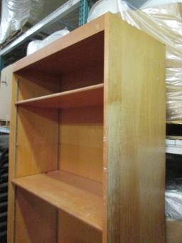 Maple 5 Shelf Deep Bookcase