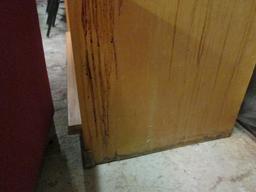 Maple 5 Shelf Deep Bookcase