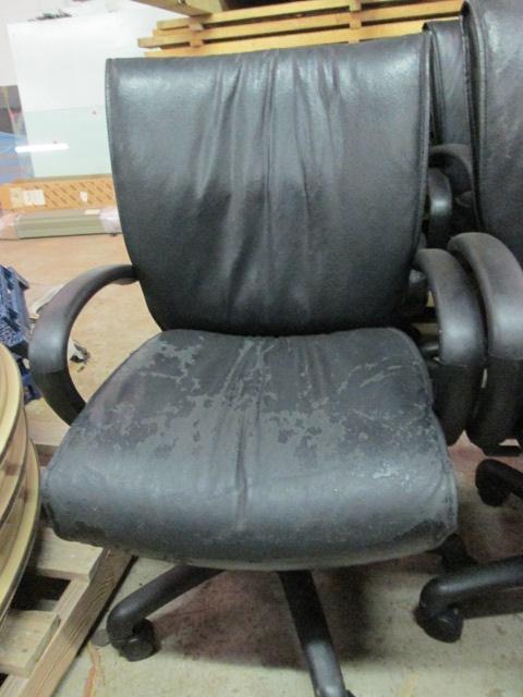 Pair of Black Higmark Smart Office Chairs