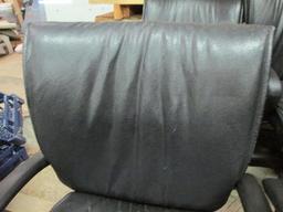 Pair of Black Higmark Smart Office Chairs