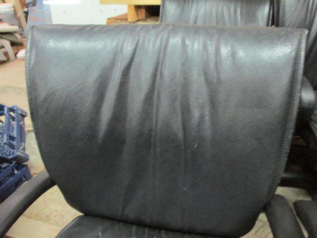 Pair of Black Higmark Smart Office Chairs
