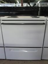 Kenmore White Coil Eye Electric Stove