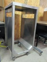 H & K International Stainless Commercial Portable Storage Cabinet