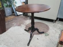 Mahogany Flip Top Table