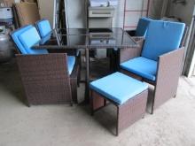 Woven Resin Wicker Patio Set