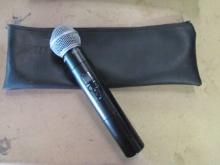 Shure SM58 Battery Operated Microphone in Storage Bag