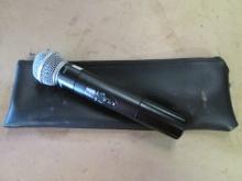 Shure SM58 Battery Operated Microphone in Storage Bag