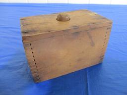 Antique Wood Butter Mold 18th or 19th Century