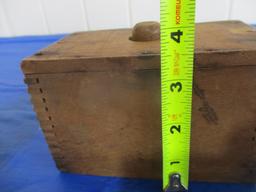 Antique Wood Butter Mold 18th or 19th Century