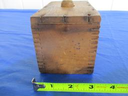Antique Wood Butter Mold 18th or 19th Century