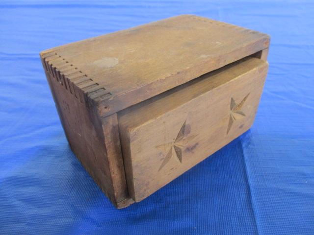 Antique Wood Butter Mold 18th or 19th Century