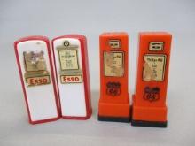 Esso & Philips 66 Salt & Pepper Shakers 3"