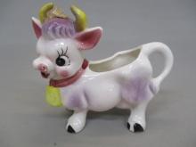 Vintage Ceramic Cow Creamer