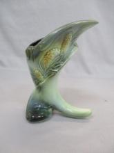 1950's Hull Parchment and Pine Vase