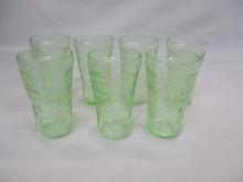 7 Federal Glass   4" Glasses