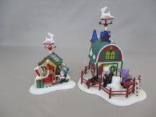 2 Dept. 56 North Pole Series