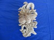 Antique Cast Irion Door Knocker of Bumble Bee