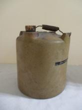 Per Consignor John F Sawyer 1891 Pottery Jug. Pat. Jan, 24, 82.on Top.