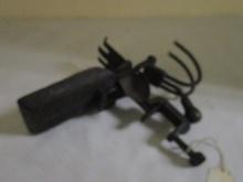 Vintage Cast Iron Goodell Co. Double Cherry Pitter. Made in Antrim, NH, USA.