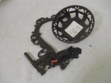 Vintage Wall Mounted Iron Lamp Holder and Mount.