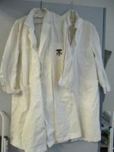 Two Vintage US Military Long Medical Jackets.