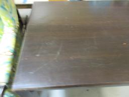 Dark Wood Mid Century Table.