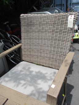 3 Piece Patio Bar Set - High Top Table and 2 Chairs