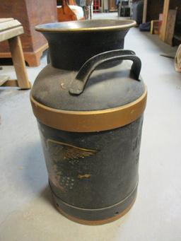 Whiting Milk Company Churn, Has Eagle on Front.