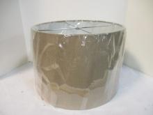 Burlap Look Lampshade, New in Plastic.